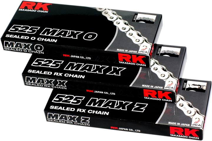 RK 525 MAX-X Gold Drive Chain, 150 Links, Part Number 525MAXX-150-GG