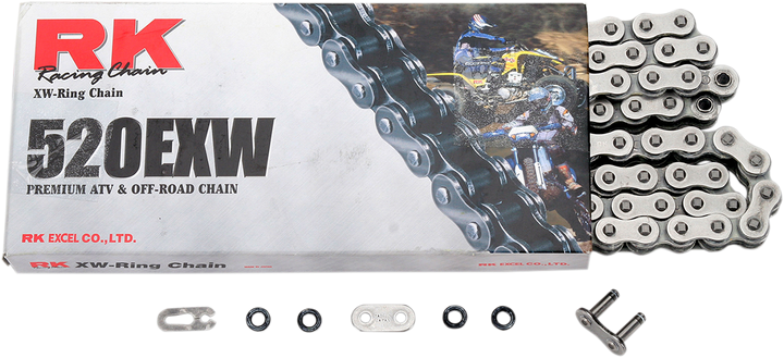 RK 520EXW-100 Extreme Heat Performance Drive Chain, 100 Links