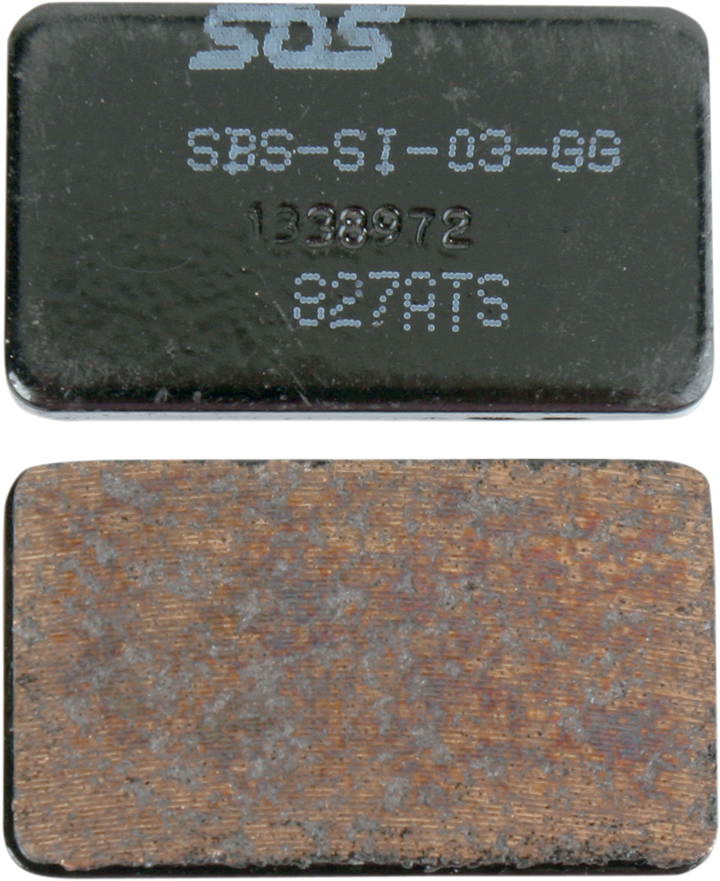SBS Sintered Brake Pads - Arctic Cat 827ATS