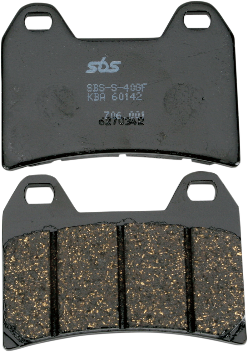 SBS 706HF HF Brake Pads for Motorcycles