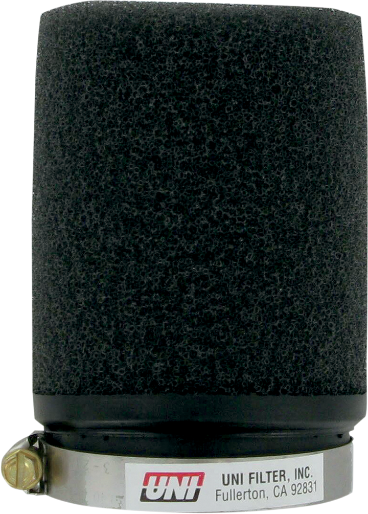 UNI FILTER Snowmobile Pod Air Filter - Straight - 2-1/2" ID UP-4245S
