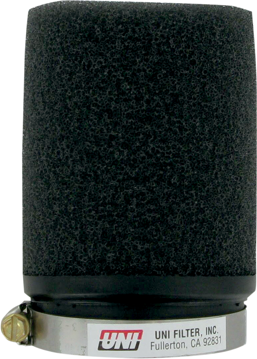 UNI FILTER Snowmobile Pod Air Filter - Straight - 2-1/2" ID UP-4245S