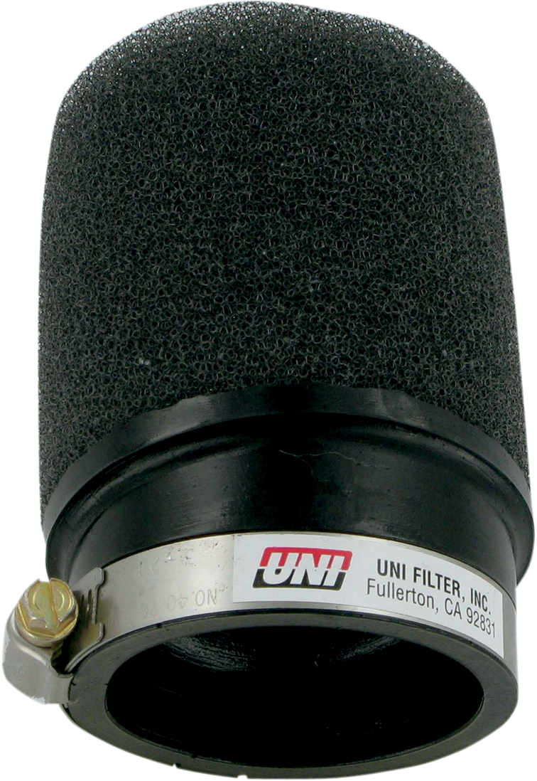 UNI FILTER Snowmobile Pod Air Filter - Angled - 2-1/2" ID UP-4245SA
