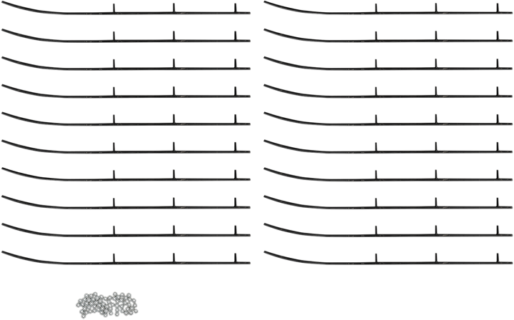 SNO STUFF Replacement Wear Bar - 20 Box - Polaris 510-204-BOX