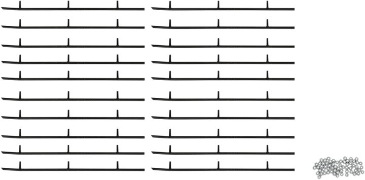 SNO STUFF Replacement Wear Bar - 20 Box - Ski-Doo 510-422-BOX