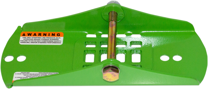 STARTING LINE PRODUCTS Ski Mount Saddle - Standard Use - Green - Arctic Cat/Yamaha 35-386