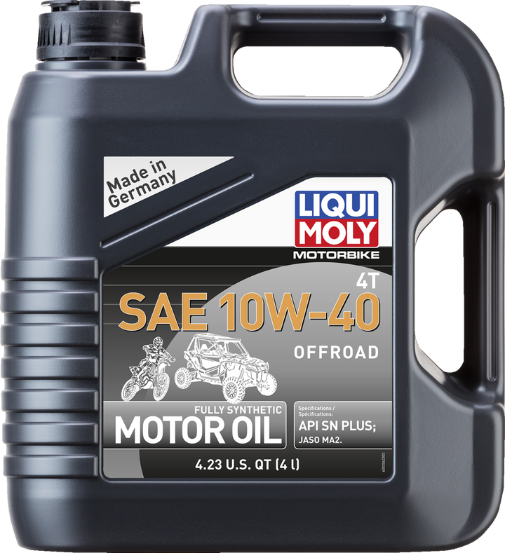 Liqui Moly Offroad 4T Synthetic Engine Oil - 10W-40 - 4L
