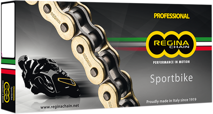 Regina 525 ZRP Gold Drive Chain, 120 Links, Part 137ZRP/00F