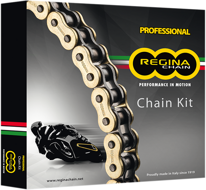 Regina KK097 Chain and Sprocket Kit for Kawasaki KLR650 1990–2017