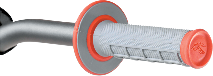 Renthal G155 Off-Road Dual-Compound Twist-Throttle Grips, Orange