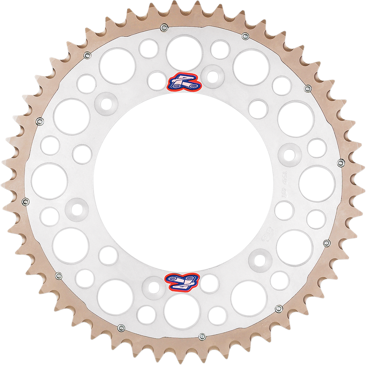 Renthal Twinring Rear Sprocket 48-Tooth Silver for Honda, Part 1540-520-48GPSI
