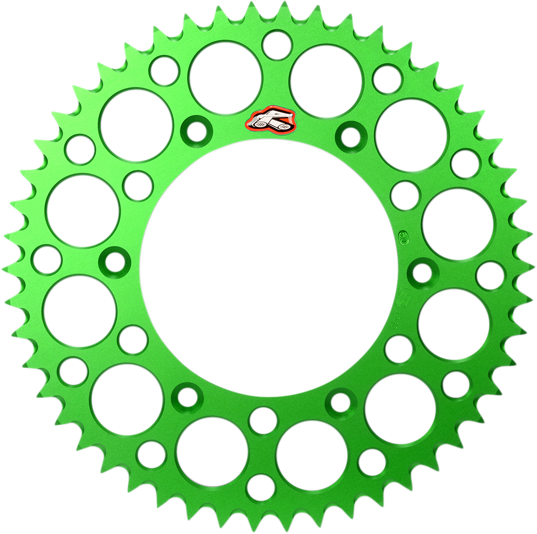 Renthal Twinring Rear Sprocket 49 Tooth Green for Kawasaki and Suzuki 1120-520-49GPGN