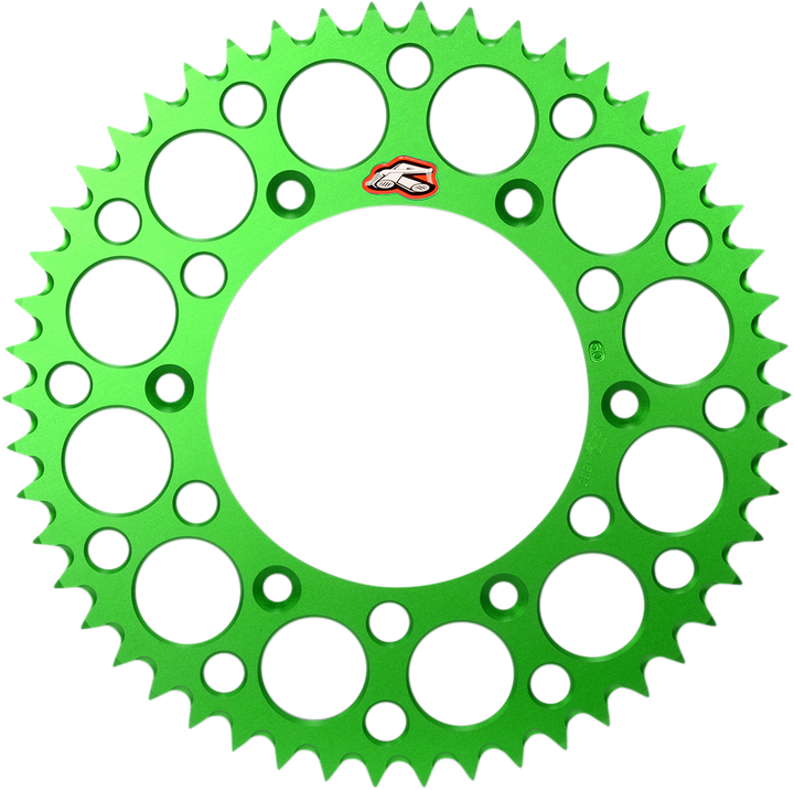 Renthal Twinring Rear Sprocket 49 Tooth Green for Kawasaki and Suzuki 1120-520-49GPGN