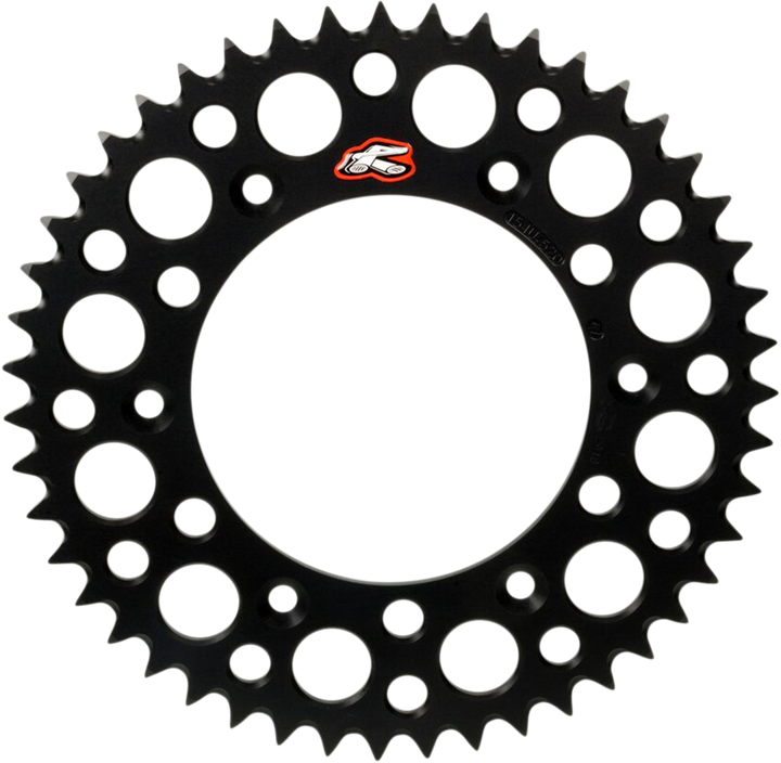 Renthal Twinring Rear Sprocket 48-Tooth Black 1500-520-48GPBK