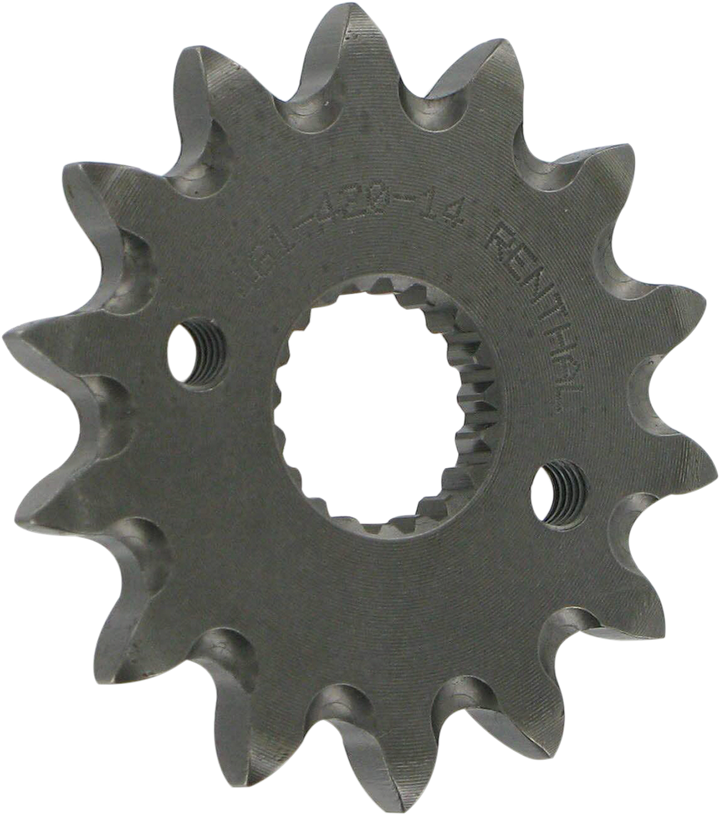 Renthal 461-420-14GP Grooved Front Sprocket, 14-Tooth for Honda