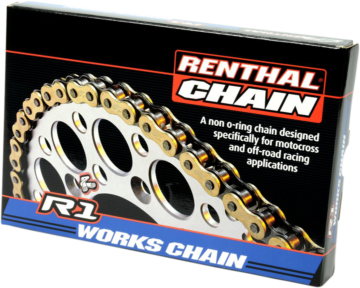 Renthal 420 R1 Works Chain, 130 Links, Part C246