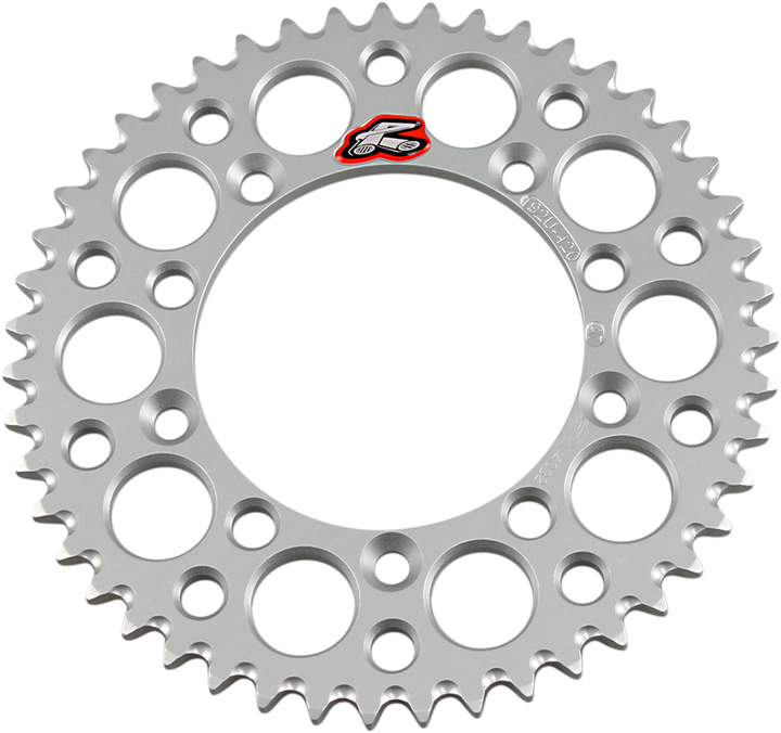 Renthal 192U-420-47GPSI Rear Aluminum Sprocket, 47-Tooth, Silver