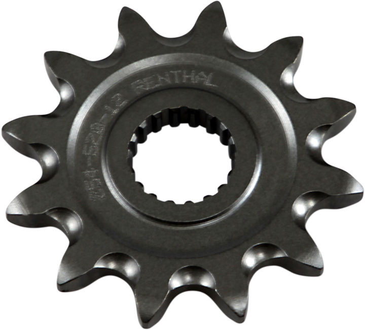 RENTHAL 254-520-12GP Grooved Front Sprocket, 12-Tooth for Suzuki