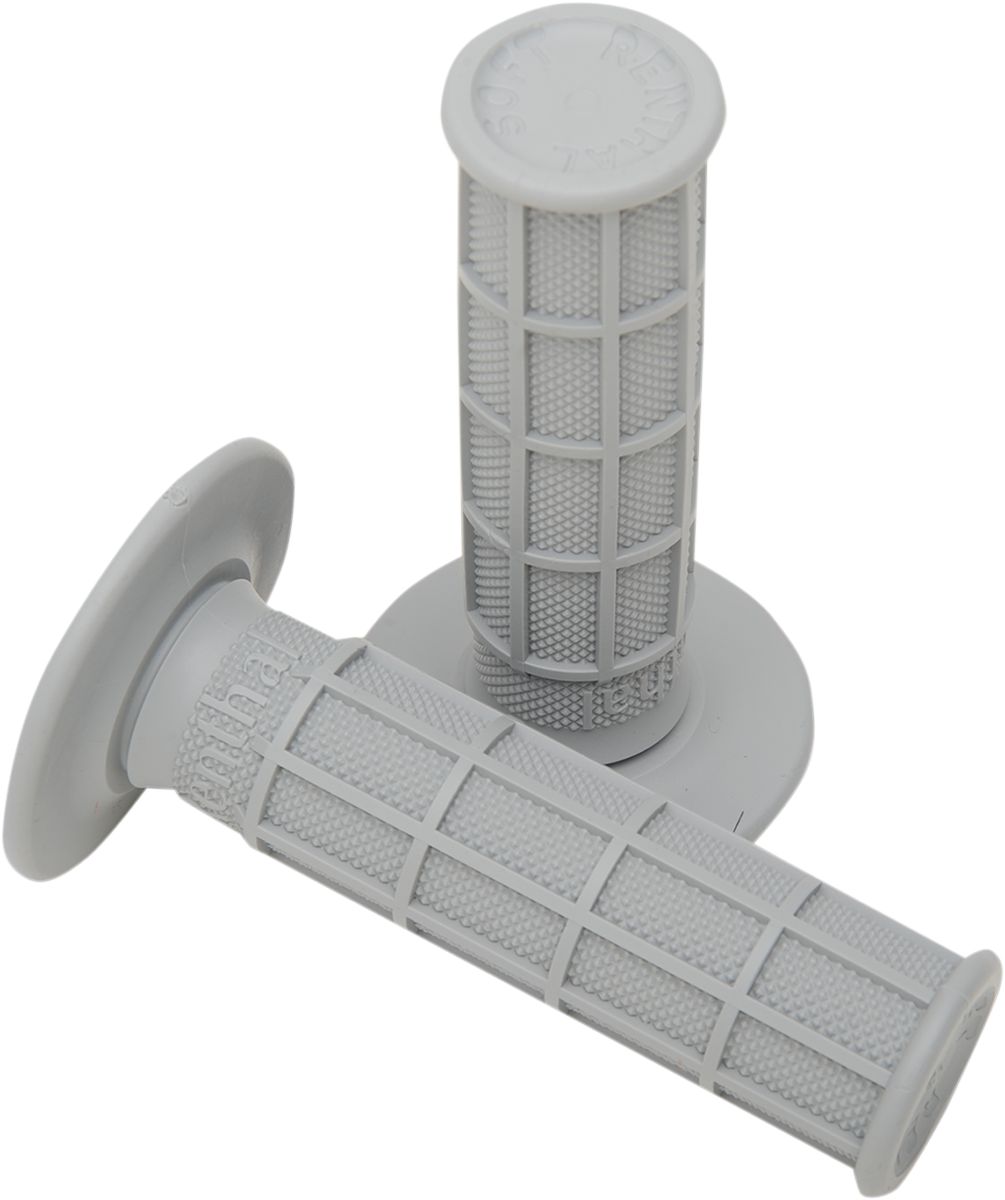 RENTHAL G092 All-Waffle Soft Grips for Twist Throttles