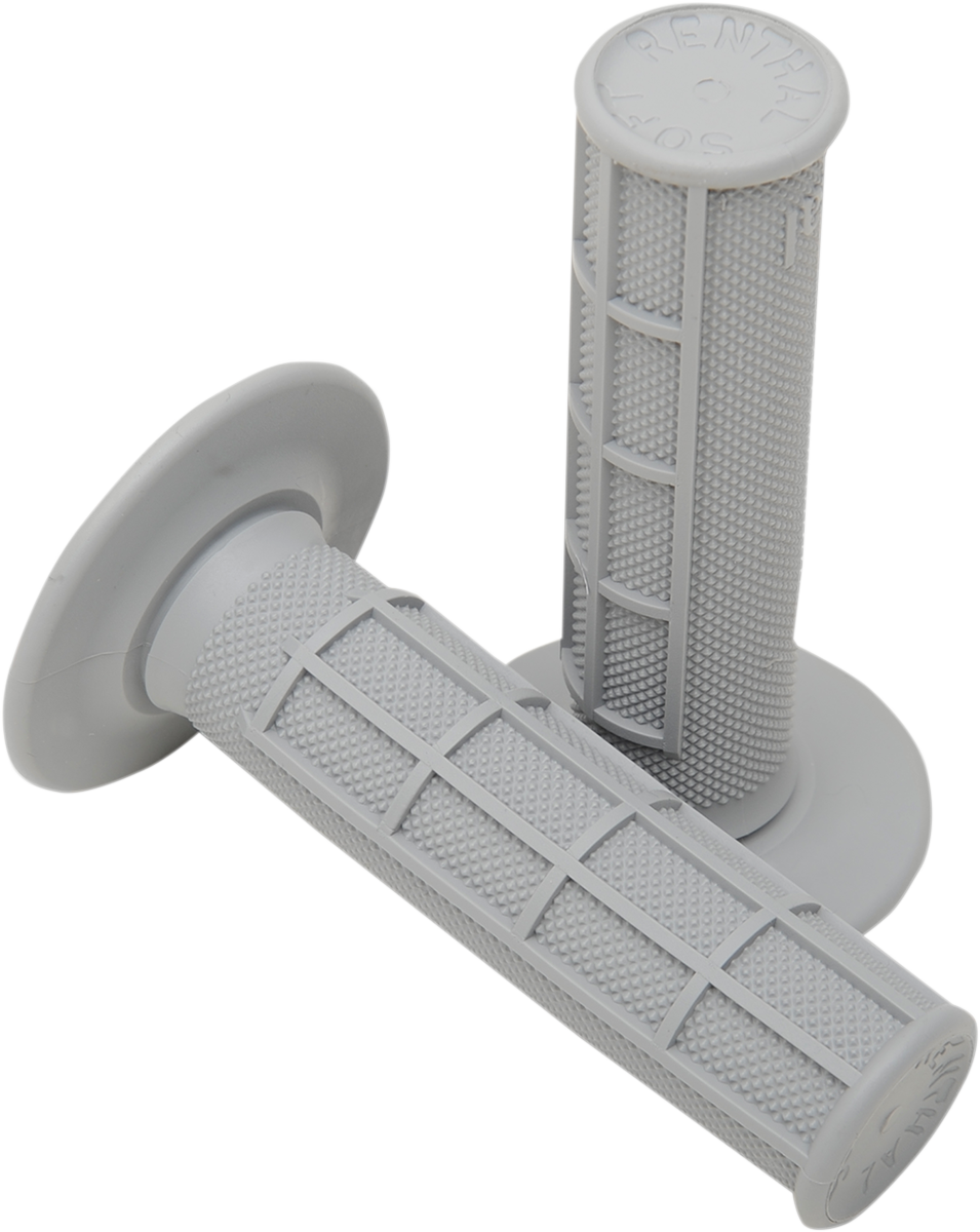 RENTHAL G086 Half Waffle Grips, Soft Compound for 7/8-Inch Handlebars
