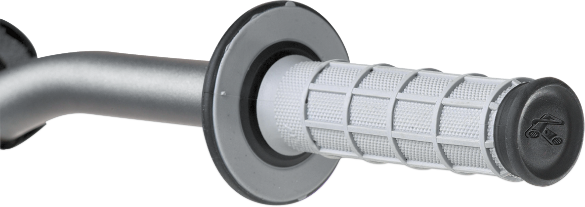 Renthal G152 Off-Road Dual-Compound Full Waffle Grips, Gray