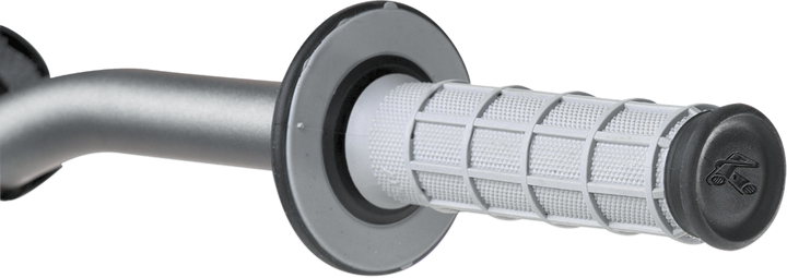 Renthal G152 Off-Road Dual-Compound Full Waffle Grips, Gray
