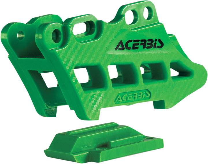 ACERBIS Complete Chain Guide Block 2410970006 Green for Kawasaki