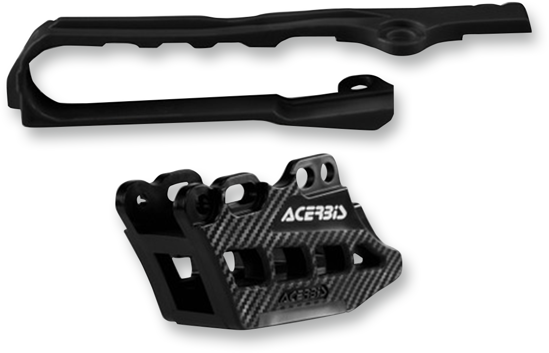 ACERBIS Chain Guide 2.0 and Slider Kit for Suzuki RM-Z250/RM-Z450, Black - Part 2449460001