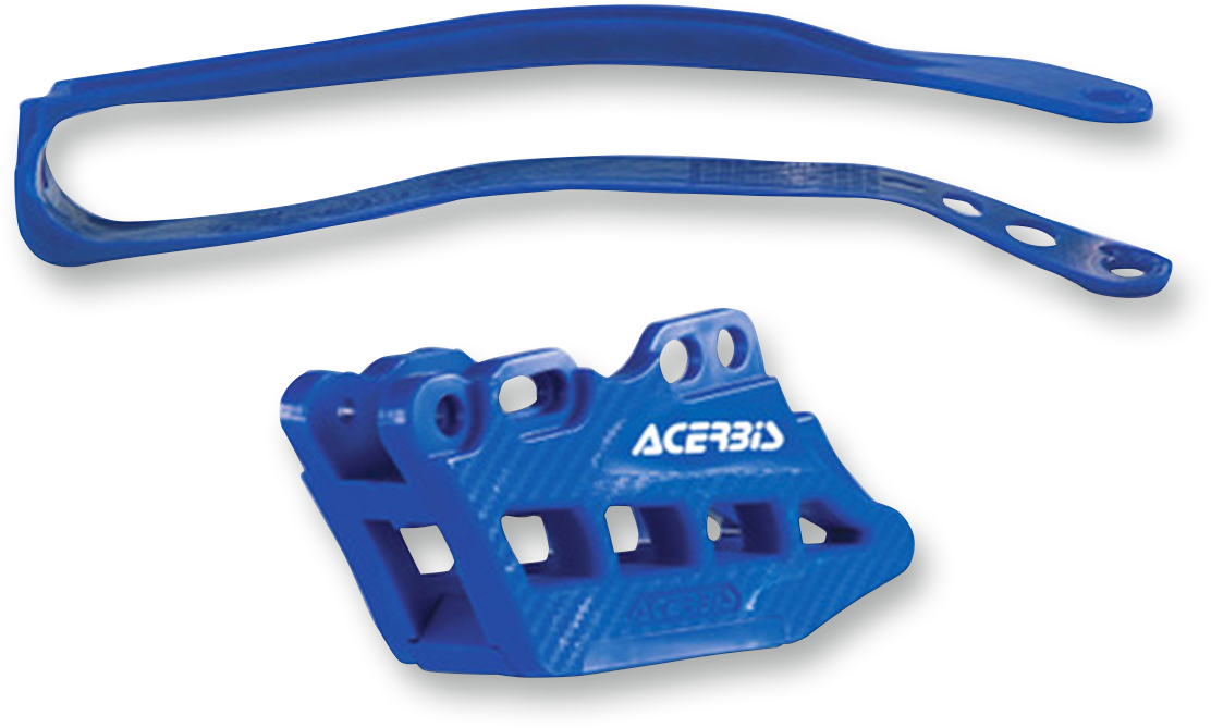 ACERBIS Chain Guide 2.0 and Slider Kit, Blue, Yamaha 2449470003