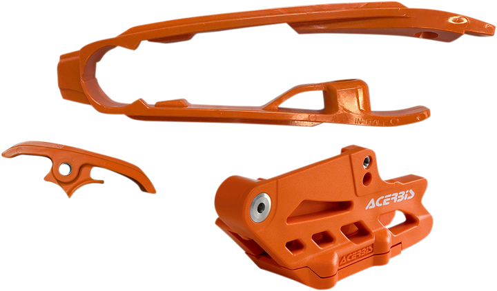 ACERBIS Chain Guide 2.0 and Slider Kit 2462630036 for Husqvarna, KTM and GasGas - Orange