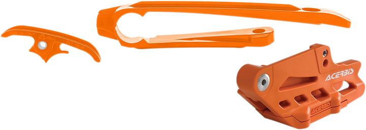 ACERBIS Chain Guide and Slider Kit for KTM, Orange, Part Number 2630765226