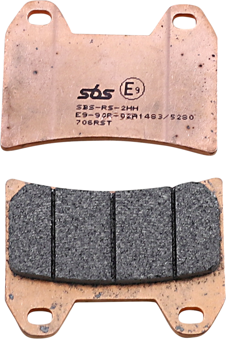 SBS 706RST Sintered Motorcycle Brake Pads