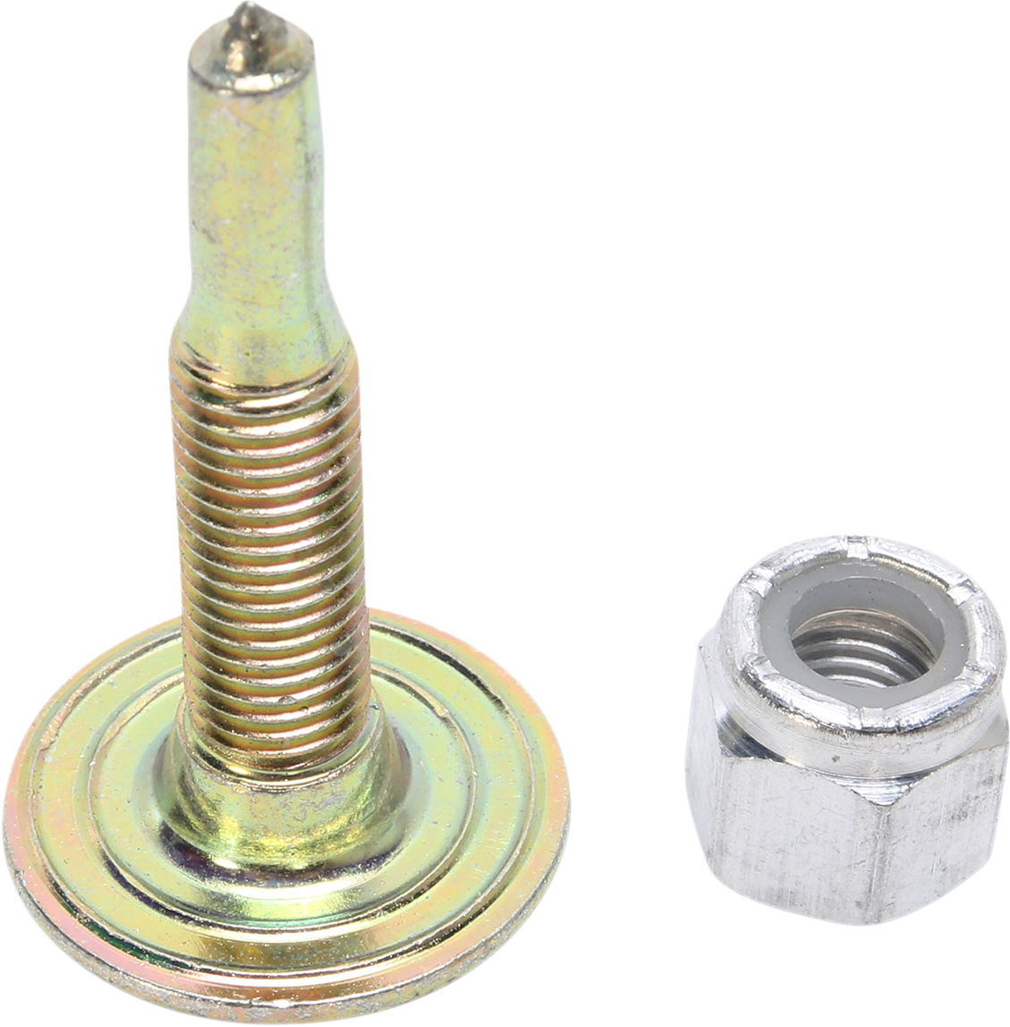 STUD BOY Power Point Carbide/Push-Through Studs with Power Tower Locknuts - 1.375" - 144 Pack 2166-P6