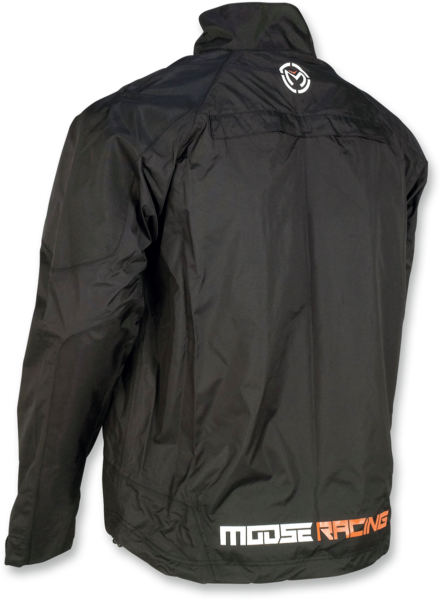 Moose Racing Youth XC1 Rain Jacket - Black