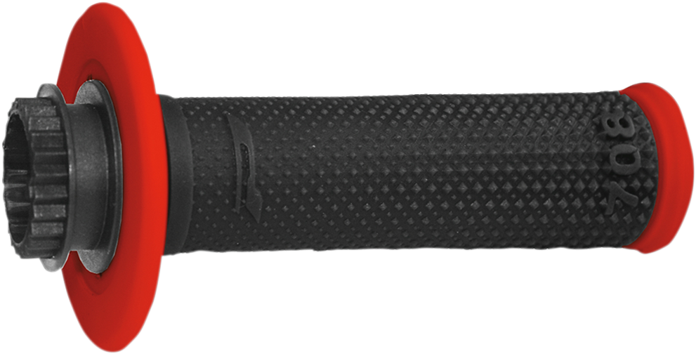 PRO GRIP 708 Lock-On Grips Red/Black PA070800RO02