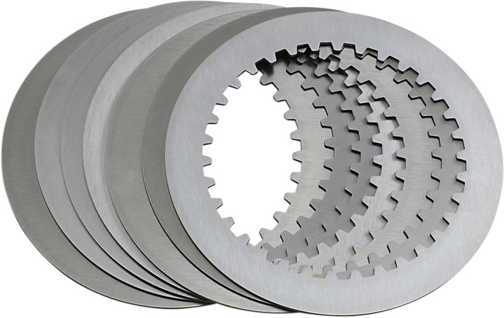 Hinson Racing Steel Clutch Plate Kit SP219-7-001 for Kawasaki, Suzuki and Yamaha