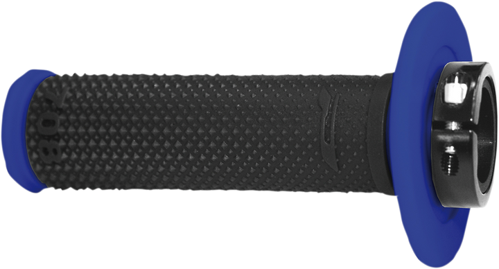 PRO GRIP 708 Lock-On Motorcycle Grips Blue/Black PA070800BL02