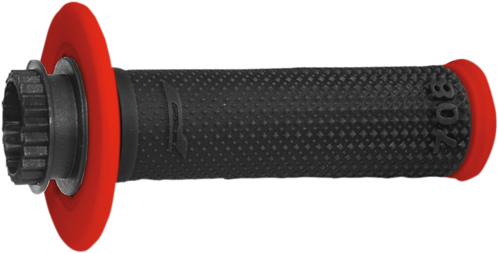 PRO GRIP 708 Lock-On Grips Red/Black PA070800RO02