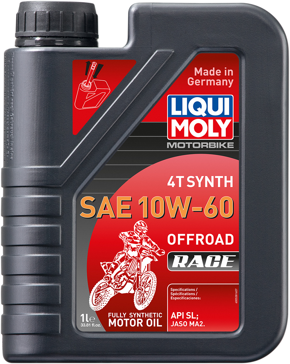 Liqui Moly Offroad Race Synthetic 4T Engine Oil - 10W-60 - 1L