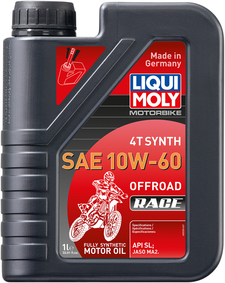 Liqui Moly Offroad Race Synthetic 4T Engine Oil - 10W-60 - 1L