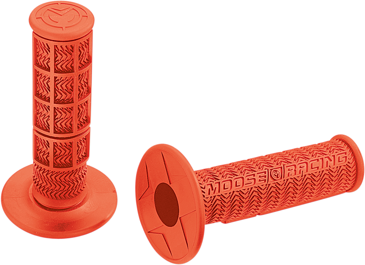 Moose Offroad Stealth MX Flange Grips, Orange – Part B01MXO