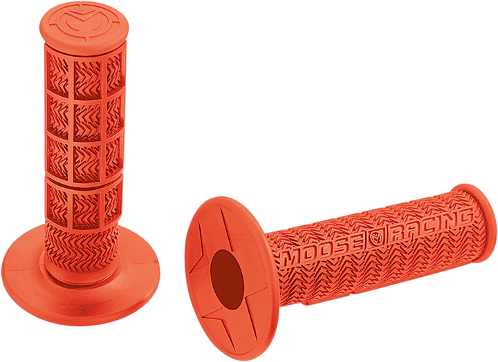 Moose Offroad Stealth MX Flange Grips, Orange – Part B01MXO