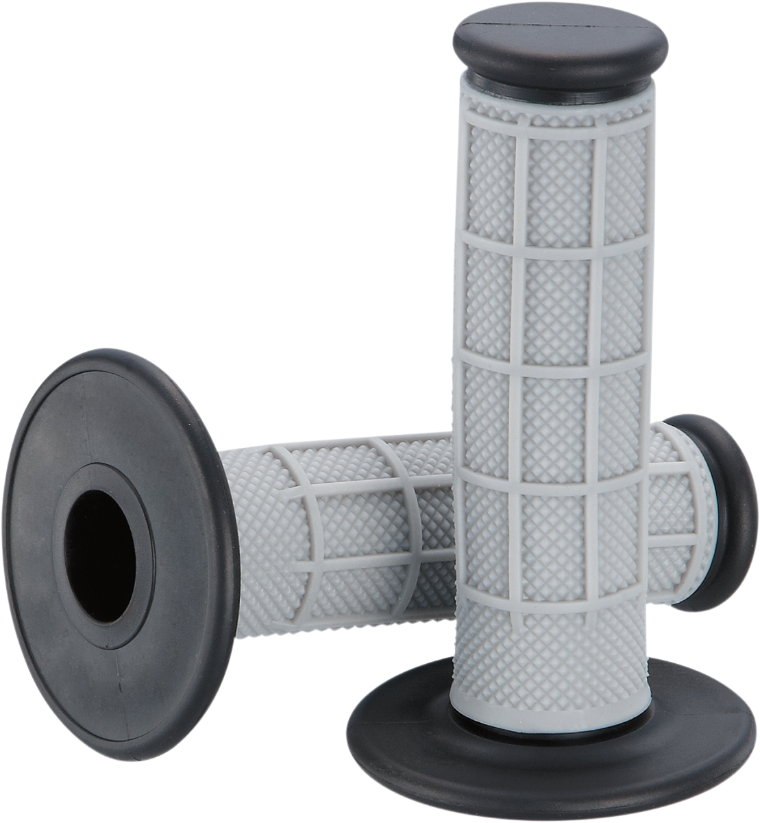 Moose Offroad Qualifier Half Waffle Dual-Compound Grips, Black - 1MG0715-EBM