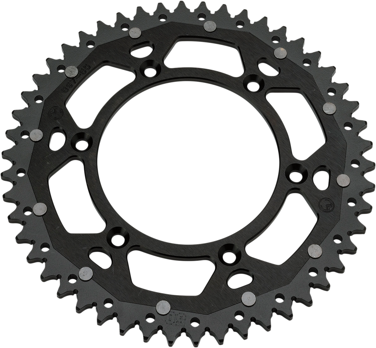 Moose Offroad Dual Sprocket 48 Tooth Black for Gas Gas, Husqvarna, Husaberg and KTM – 1210-897-48-10X