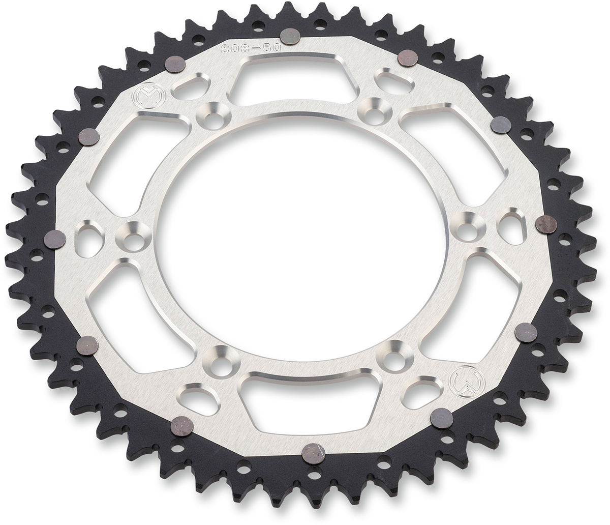 Moose Offroad Dual Sprocket 48 Tooth Silver for GasGas, Husqvarna, Husaberg and KTM – 1210-897-48-11X