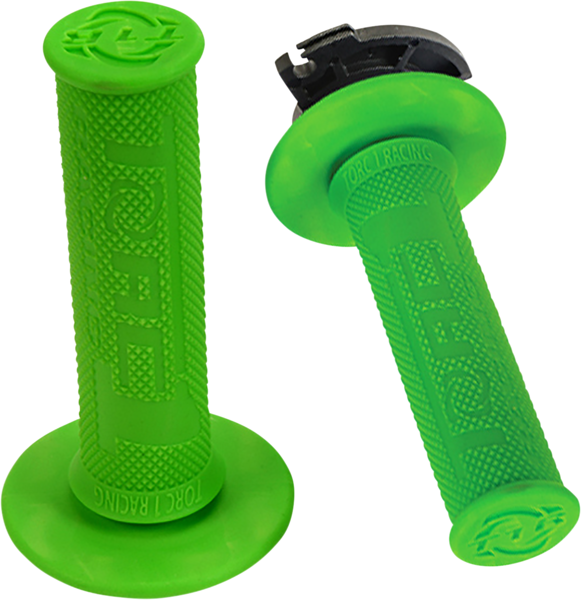 TORC1 Defy Lock-On Motorcycle Grips, Green, Part Number 4650-0802