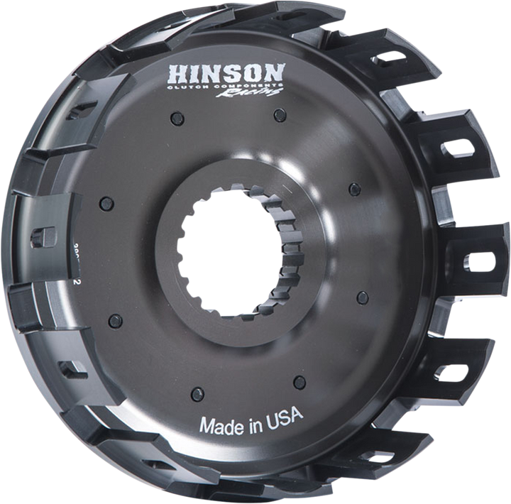 Hinson Racing Billetproof Clutch Basket with Cushions for Kawasaki KX450 H663-B-2101