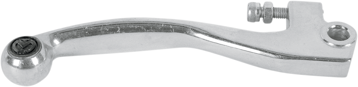 Moose Offroad OEM-Style Replacement Brake Lever, Polished Aluminum, Part Number 1BDWE17