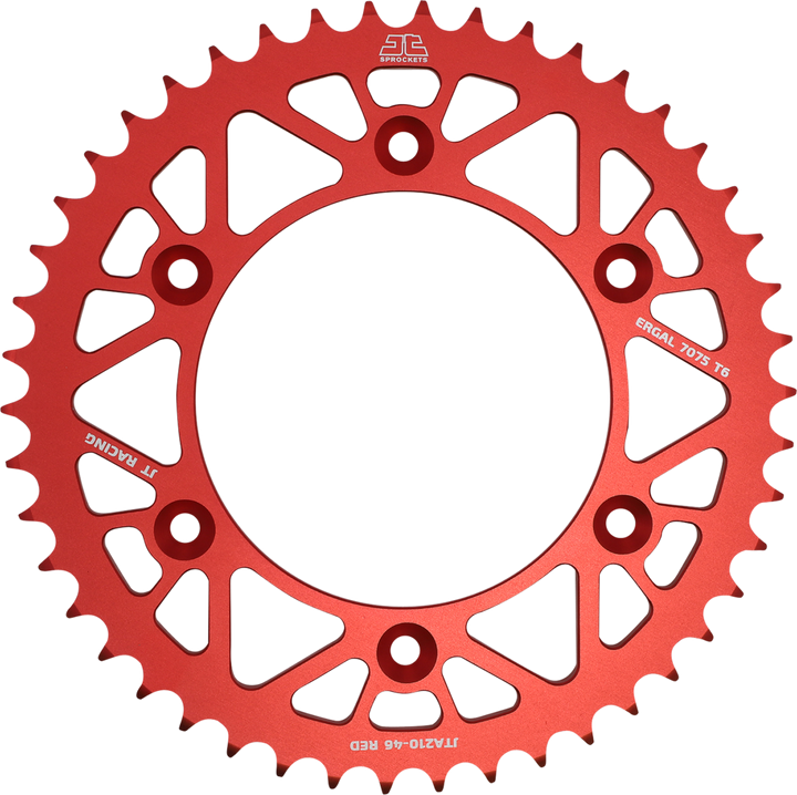 JT Sprockets JTA210.49RED Rear Sprocket for Beta and Honda, Red, 49 Tooth