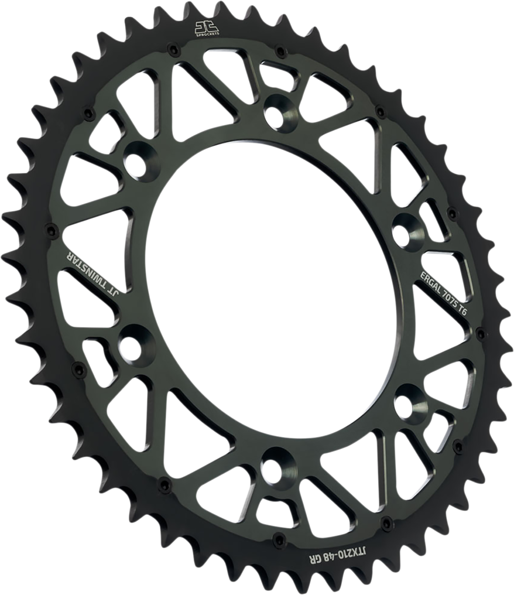 JT Sprockets Twinstar Rear Sprocket, 47-Tooth Graphite, Beta/Honda - JTX210.47GR